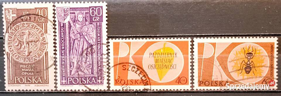 L Znaczki polskie 1961 III kwartał łódzkie Leźnica Wielka-Osiedle sprzedam