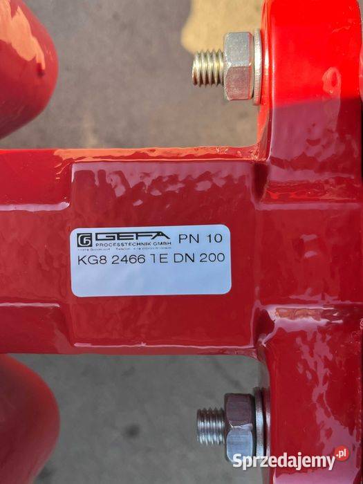 Przepustnica Zasuwa Zawór Motylkowy GEFA DN200 sprzedam