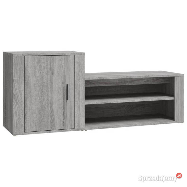 Szafka na buty szary dąb sonoma 130x35x54 Warszawa