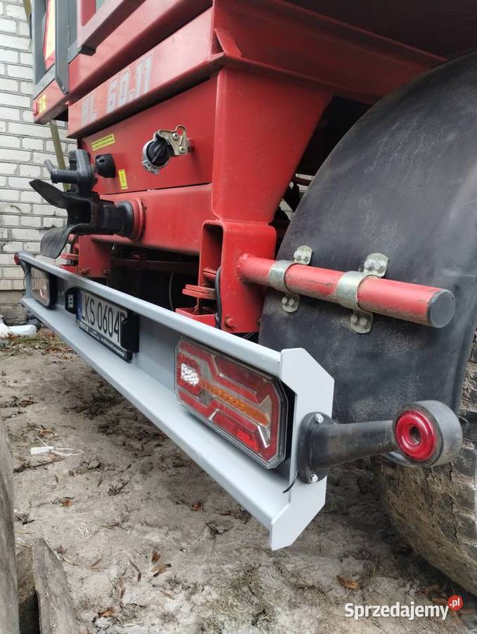 Przyczepa hl6011 dwustronny wywrot Przyczepy rolnicze lubelskie Gorzków-Osada