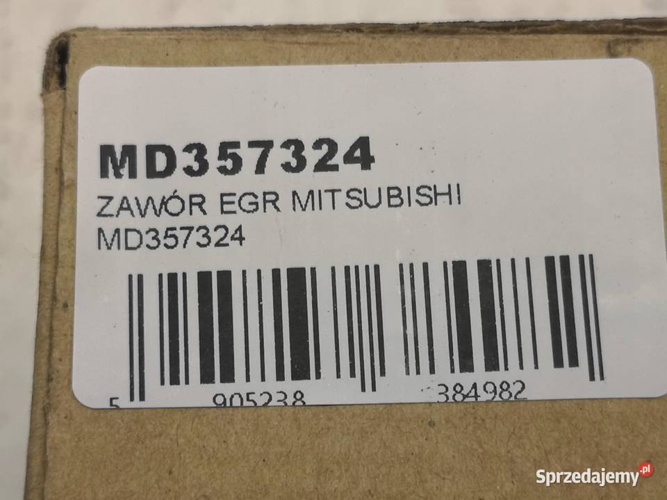 ZAWÓR EGR MITSUBISHI GALANT VIII 19972003 osobowe