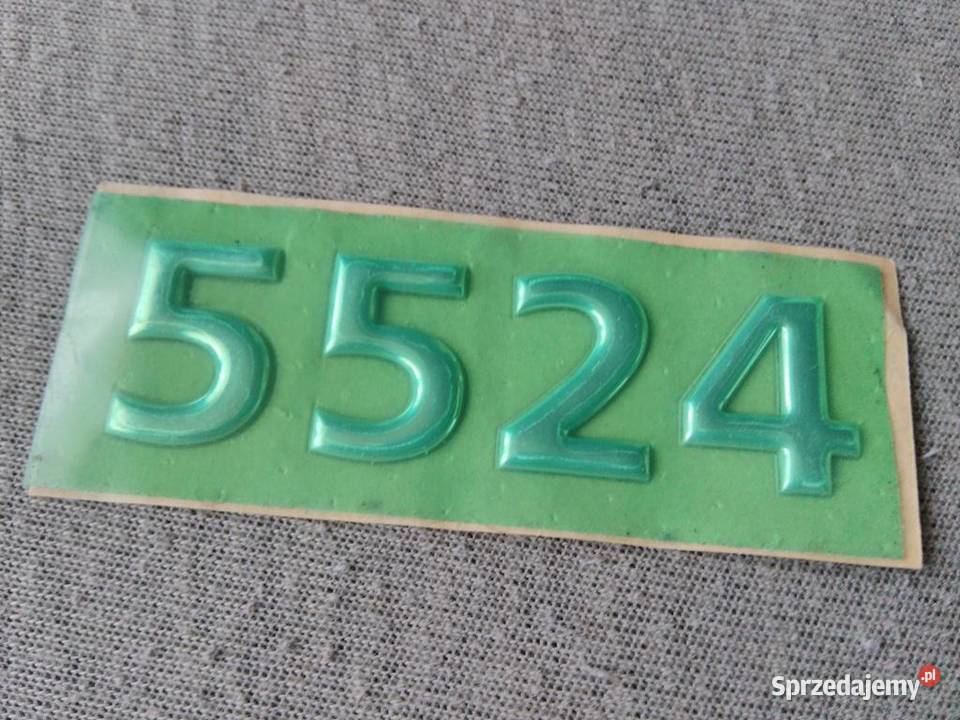 Ursus 5524 naklejka żelowa oryginalna Pozostałe Lublin sprzedam