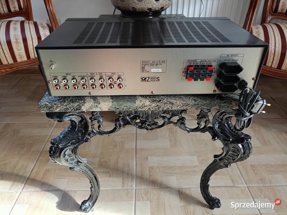 Wzmacniacz Amplifier SONY Japan Vintage Wzmacniacze i pokrewne wielkopolskie