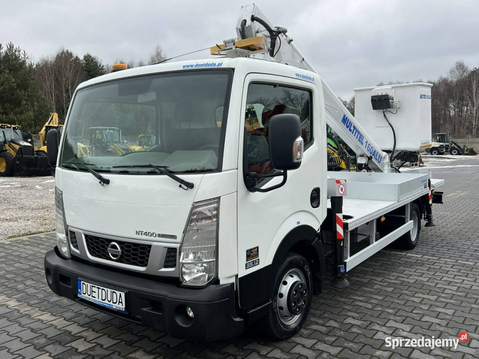 Nissan Cabstar Podnośnik Koszowy 165m Multitel świętokrzyskie Widełki