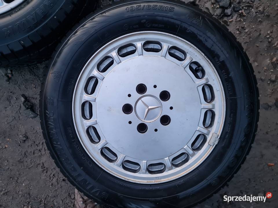 Alufelgi oryginalne mercedes w124 w123 Koła i felgi Księżpol