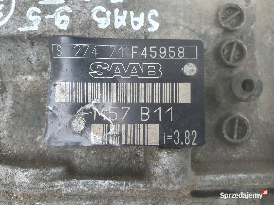 Saab 95 23 T turbo SKRZYNIA BIEGÓW manualna Janów
