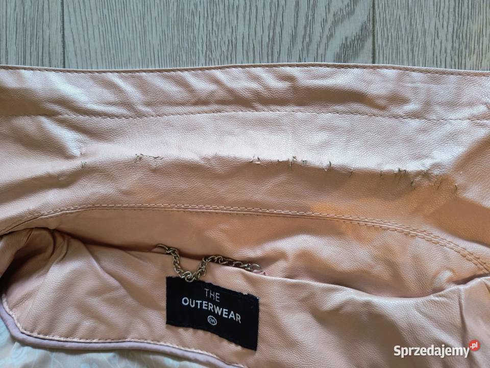 kurtka damska pudrowy róż Kurtki i płaszcze sprzedam