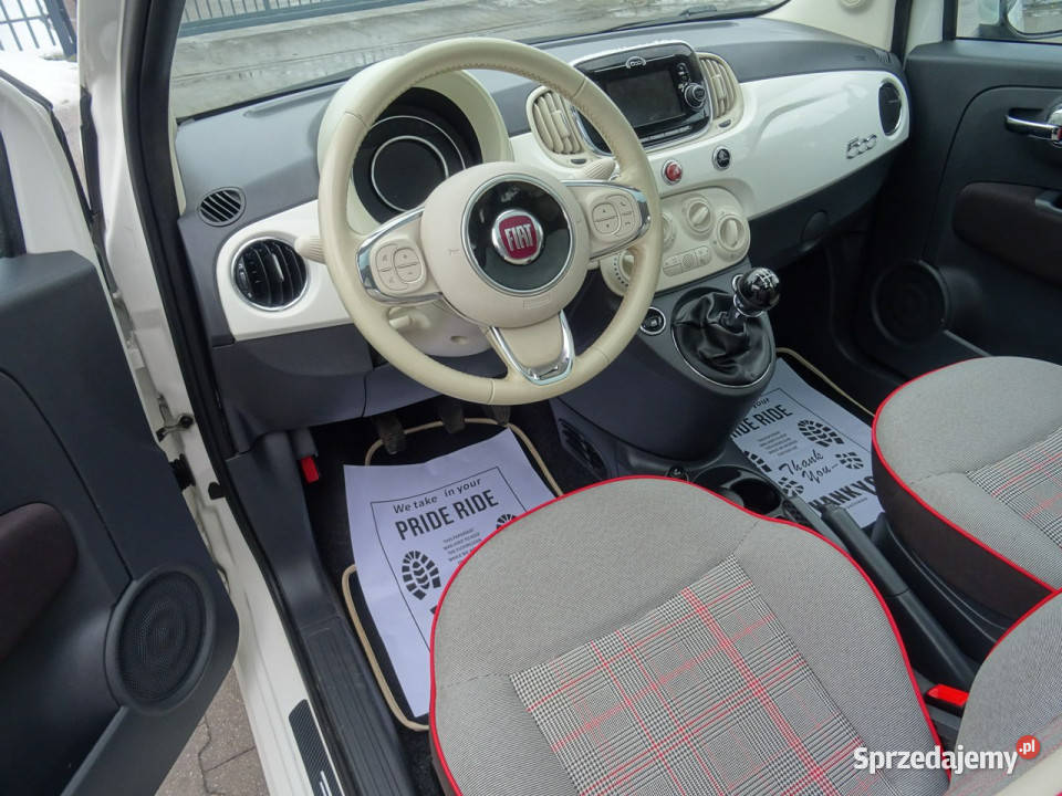 Fiat 500 12 70 Lounge Salon Dach Panorama I 2007 Łódź