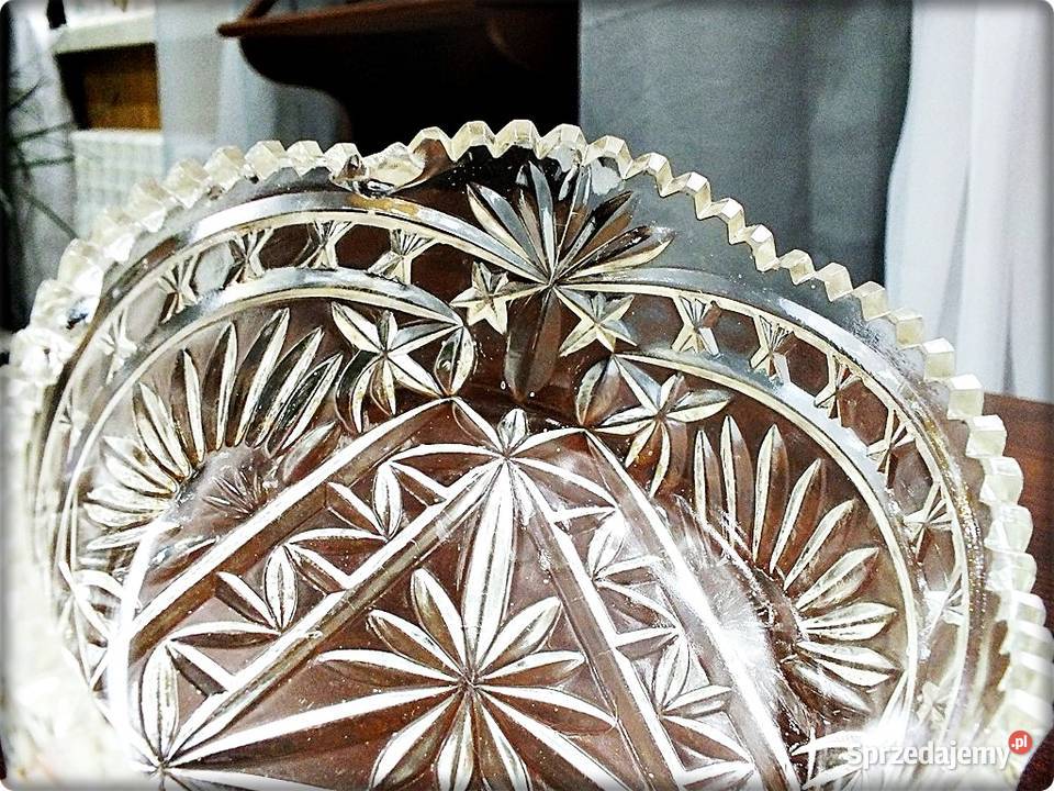 Stara Parera Szkło Kryształowe z lat 60 czasy lubuskie Żary