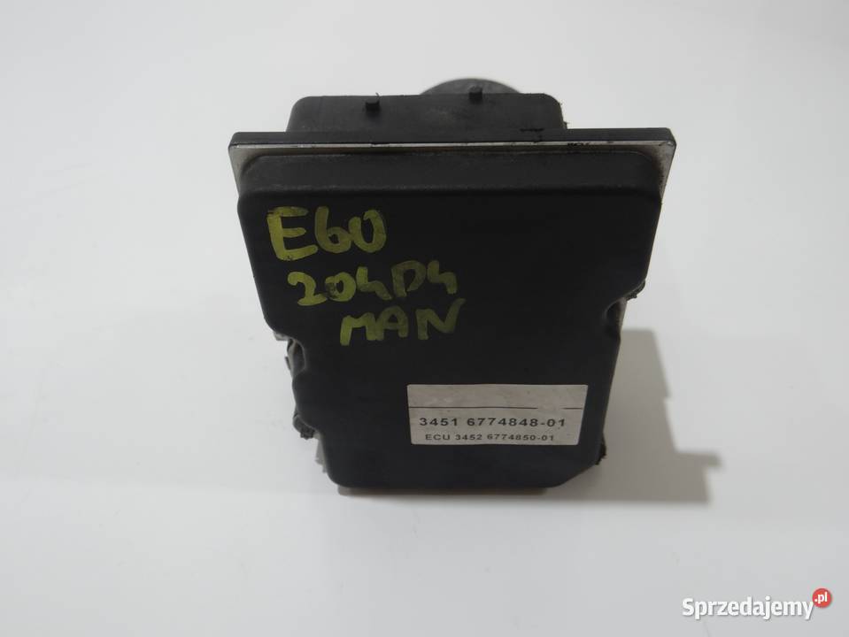BMW E60 POMPA ABS HAMULCOWA BMW 204D4 6774848 Strzyżewice
