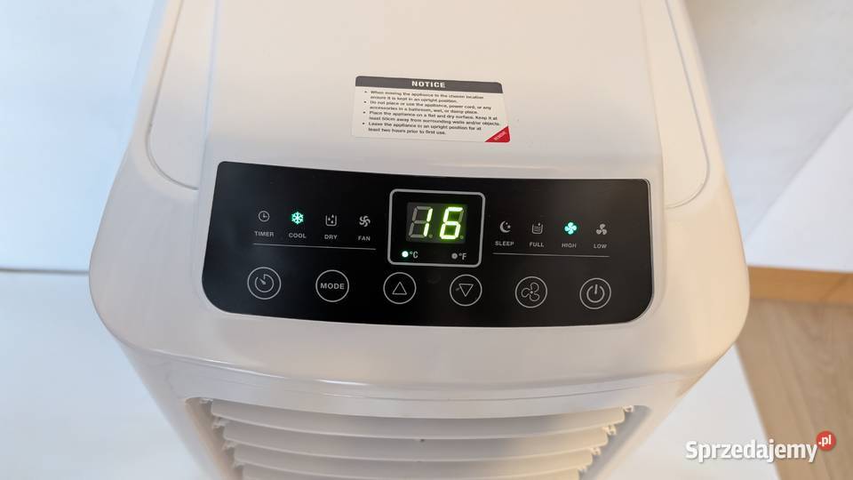 Klimatyzator przenośny ProBreeze 9000 BTU małopolskie Jadowniki sprzedam