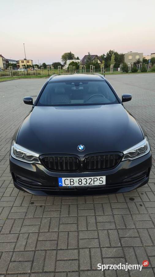 BMW 525d g31 231 2017 uszkodzony silnik automatyczna