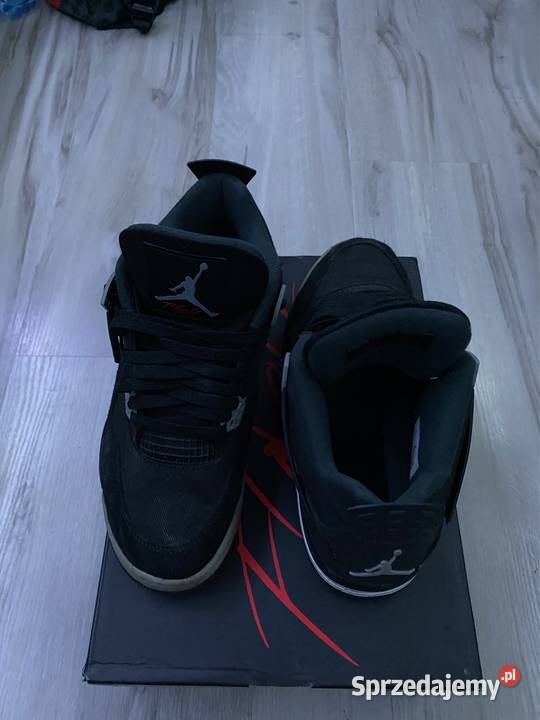 Jordan 4 Black Canvas Obuwie Szczecin
