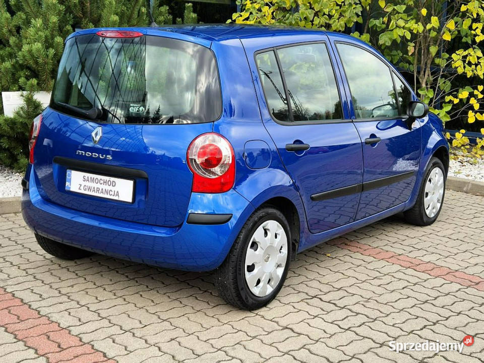 Renault Modus GWARANCJA 1 2benzyna 75 zadbany mazowieckie Warszawa