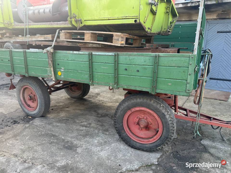 Przyczepa rolnicza wywrotka 6 ton
