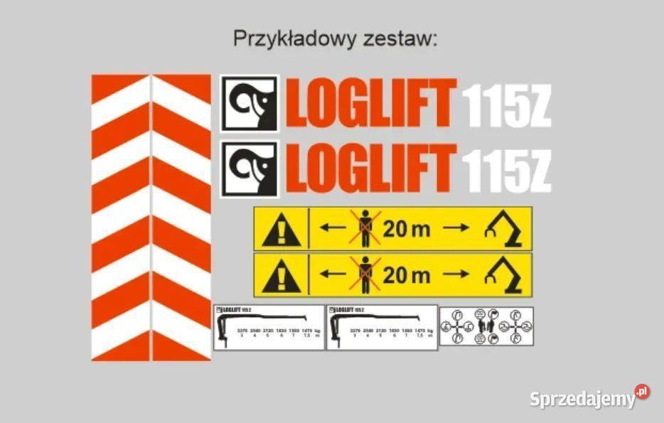Naklejka oklejenie na każdy model HDS LOGLIFT Janików sprzedam