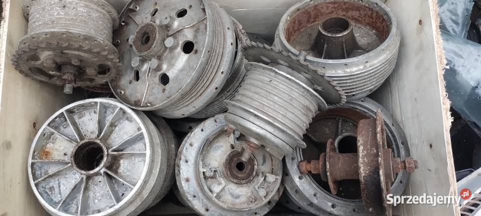 Piasty kół do motocykli z epoki PRL Nowy Sącz