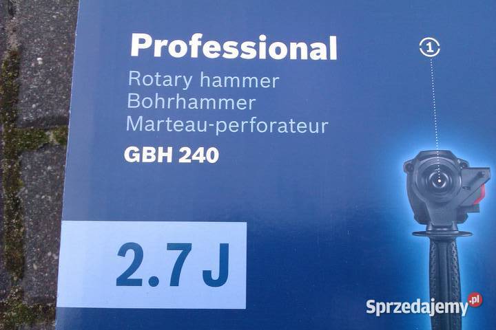 Nowa Młotowiertarka BOSCH PROFESSIONAL GBH 240 Młoty udarowe Warszawa