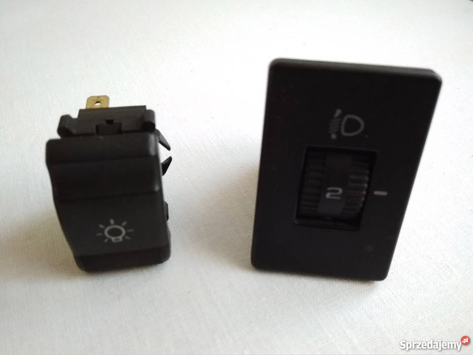 WŁĄCZNIKI REGULATOR ŚWIATEŁ FIAT CINQUECENTO wyposażenie elektryczne sprzedam