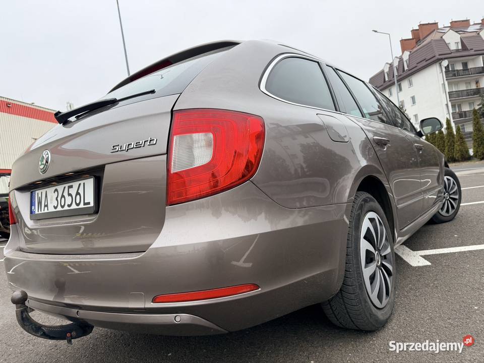 Skoda SuperB 2011 Automat DSG Navi Hak Skóry elektrochrom. lusterka boczne Warszawa