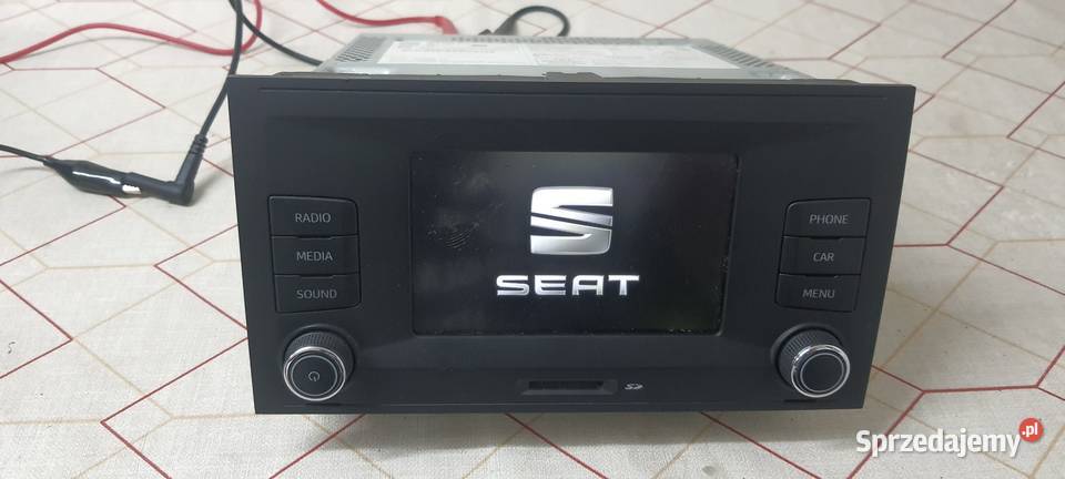 Radio Seat MIB 2 Entry 5F0035871 Bluetooth Sprzęt audio fabryczny sprzedam