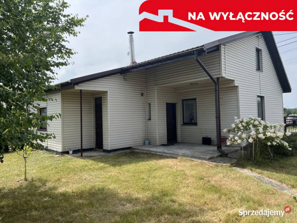 Dom z drewna w Zielonce Starej pod Zwoleniem 3368zł/m2
