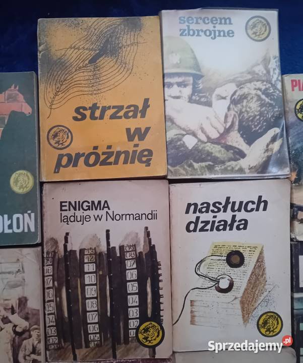 Zestaw 10 książeczek z serii Żółty Tygrys Lata wielkopolskie