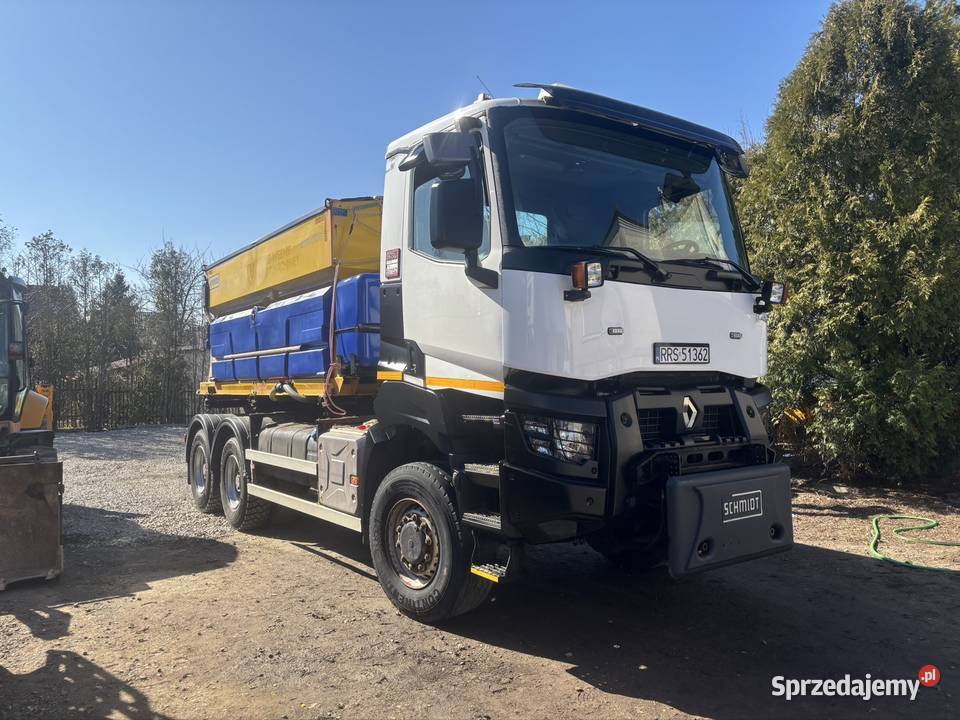 Renault K380 6x6 2016 Piaskarka solarka schmidt