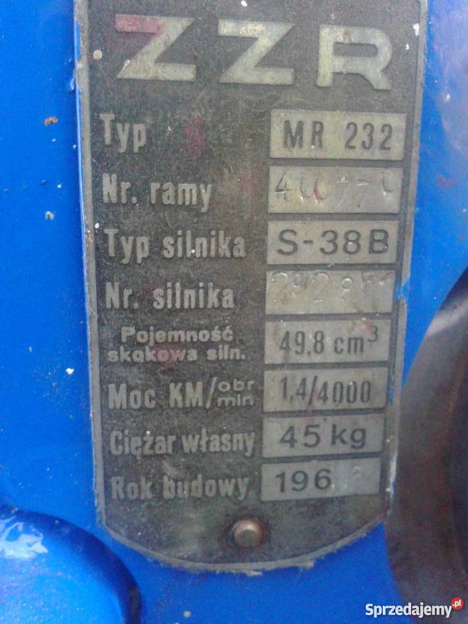 Komar MR232 sztywniakpedalowiec akryl śląskie Bielsko-Biała