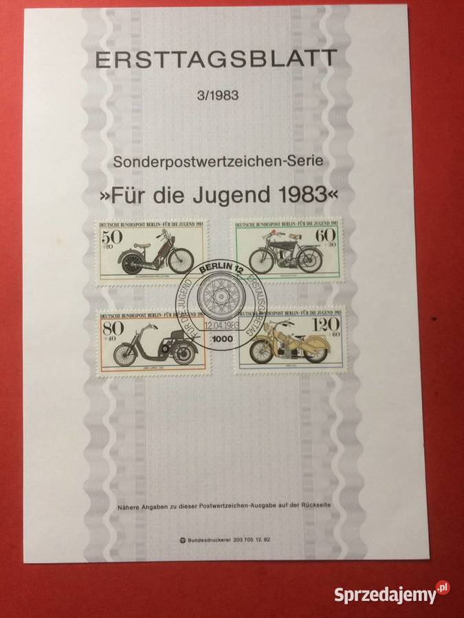 559 Niemieckie Specjalne Znaczki Pocztowe