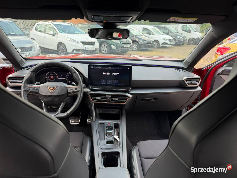 Cupra Formentor hybryda plugin VZ zarejestrowana Zbąszyń