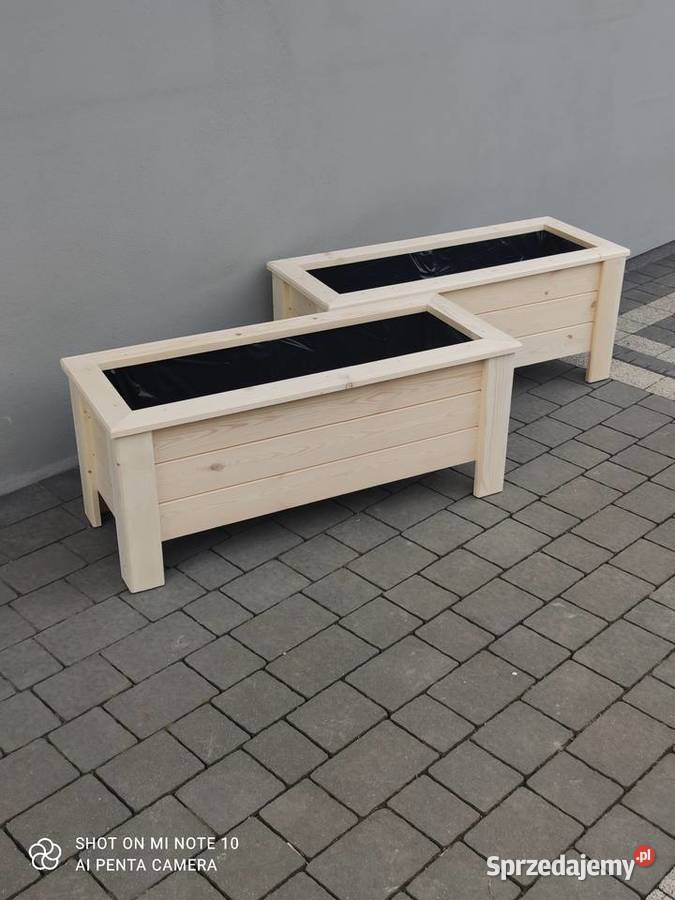 Donica drewniana ogrodowa łódzkie Szadek