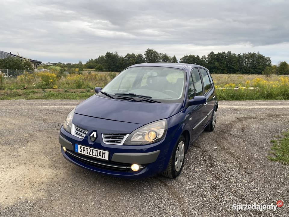 Renault Scenic II 2008R 16BGAZ ŁADNY StanBDB Zamość