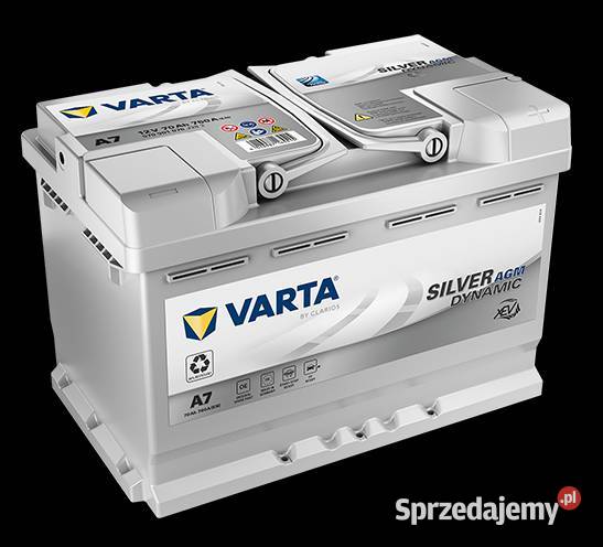 Akumulator 70Ah 760A VARTA AGM STARTSTOP A7 Poznań
