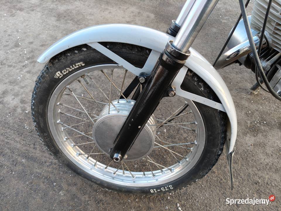 Motocykl MZ TS 250 1980r z dokumentami Nowe Skalmierzyce