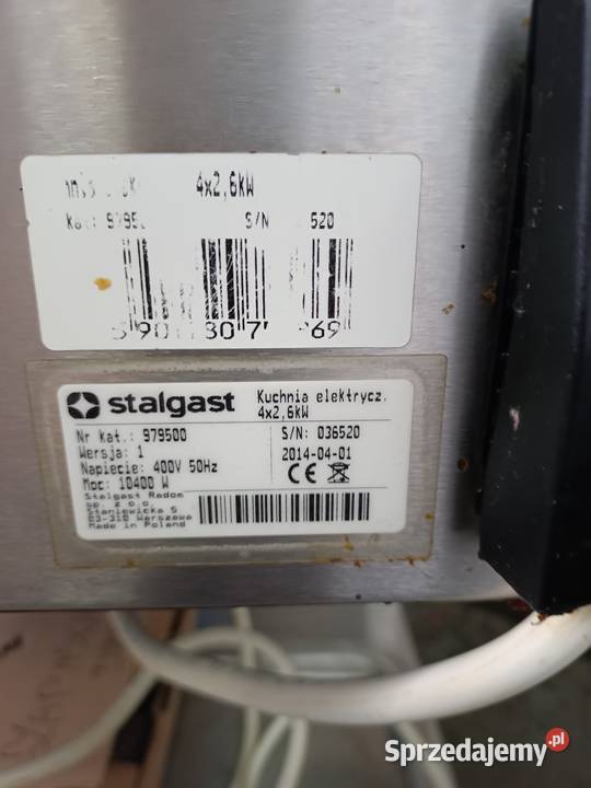 Sprzedam Kuchnię elektryczną 4 płyty grzewcze