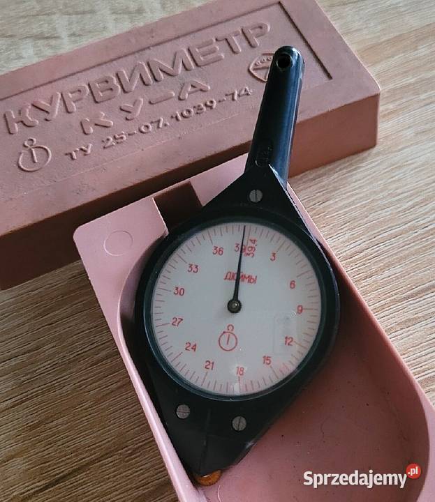 Radziecki krzywomierz kartometr ZSRR stan