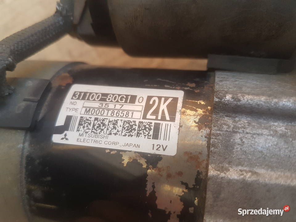 Subaru G3X Justy Suzuki Ignis MH rozrusznik