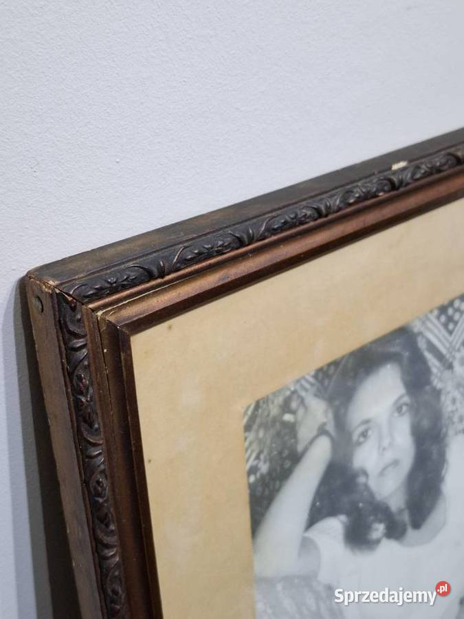 Fotografia zdjęcie rama portret vintage Kraków