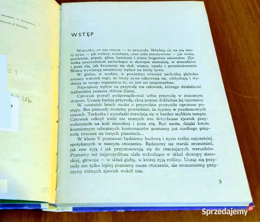 Przyroda klasy V Maria Janicka podręcznik 5 pomorskie Gdańsk