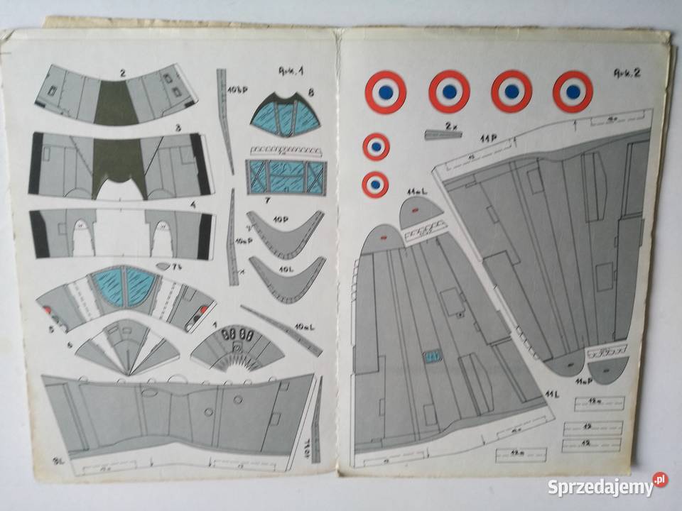 Mały Modelarz 10111987 P38 Lockheed Lightning Dąbrowa Górnicza sprzedam