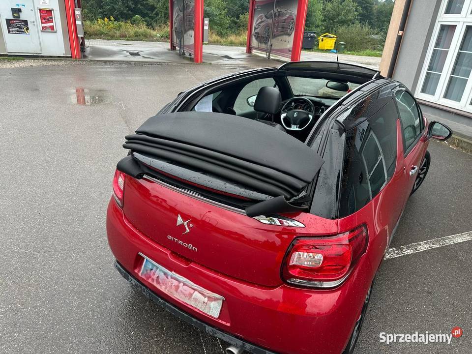 Cabrio Citroen DS DS3 16 eHDI a automat piękny diesel Brzezinki