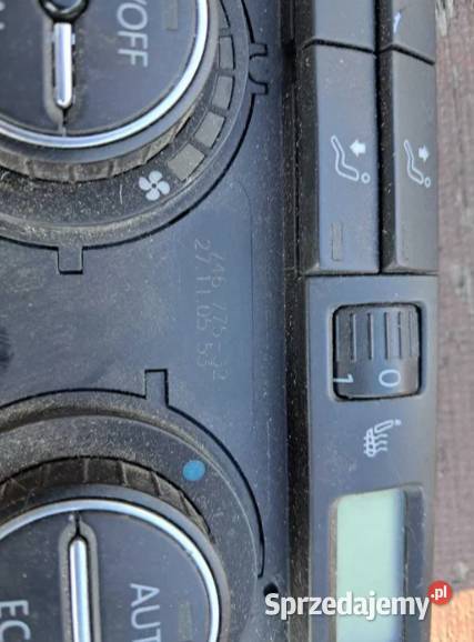 Panel klimatyzacji nawiewu Passat Vw B6 Panele sterowania, przełączniki Chrząstów
