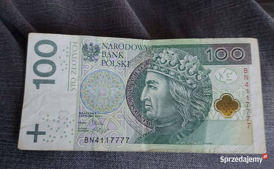 Banknot kolekcjonerski Zalas