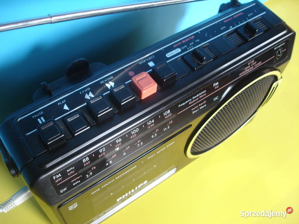 Radiomagnetofon PHILIPS D7181 Zielona Góra