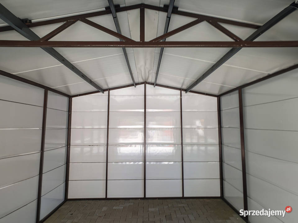 Garaż ocieplany z płyty warstwowej 356m blacha sprzedam