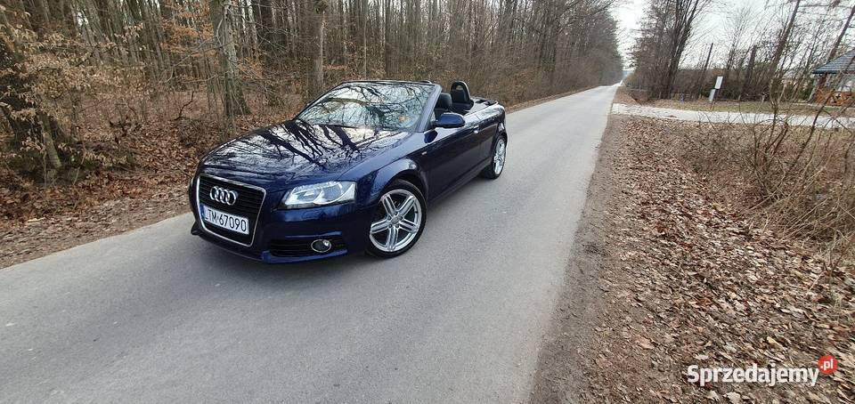 Audi A3Cabrio2013rS LINE Led Manual Benzyna ogranicznik prędkości Tomaszów Lubelski