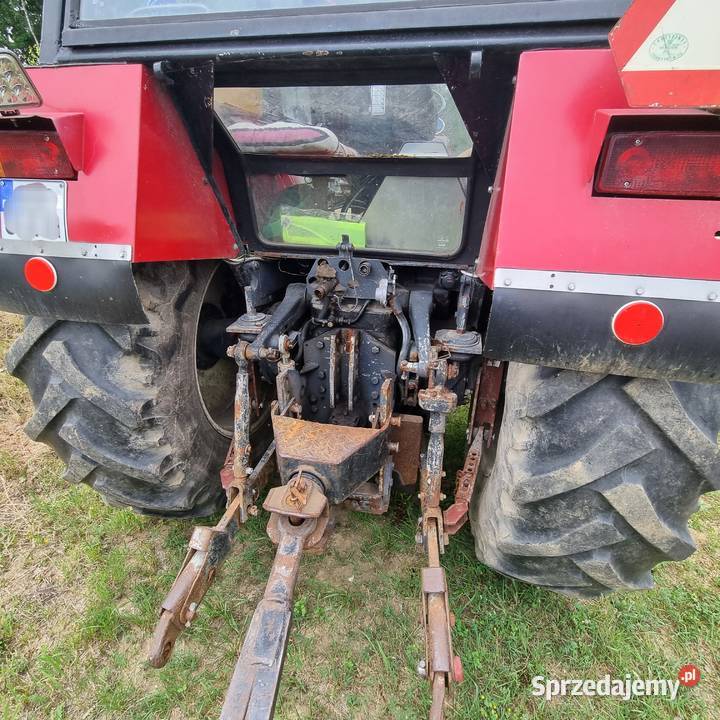 Ursus 902 zestaw ciągnik rolniczy przyczepa Auto Gwda Wielka