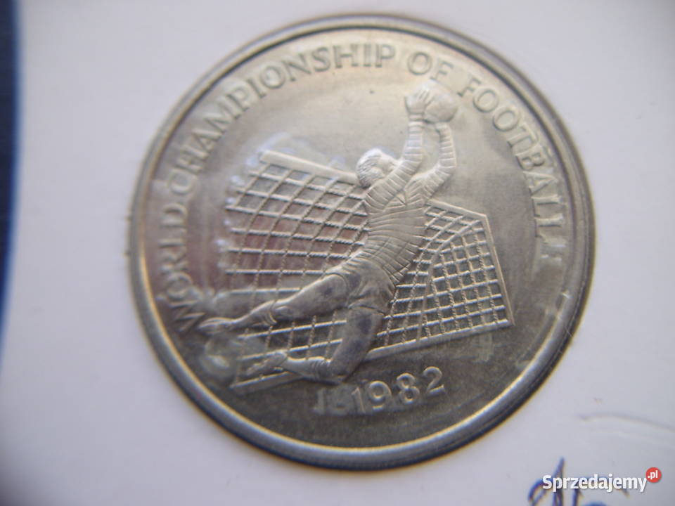 Stare monety 1 dolar 1982 Jamajka Numizmatyka podkarpackie Lesko