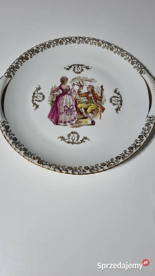 Talerz Porcelana Francuska